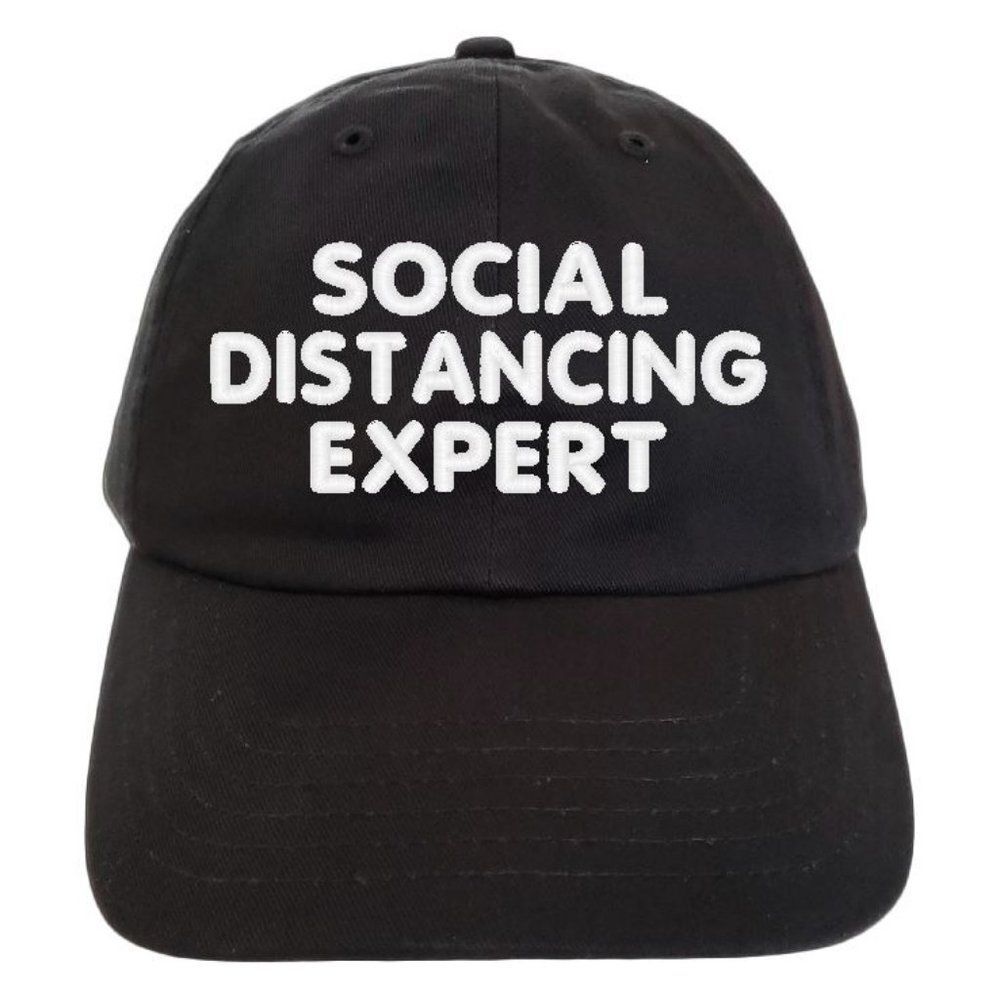 Social Distancing Expert - Dad Hat
